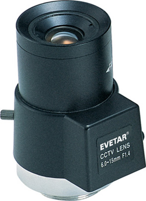 เลนส์กล้องวงจรปิด Evetar รุ่น EVD0615A